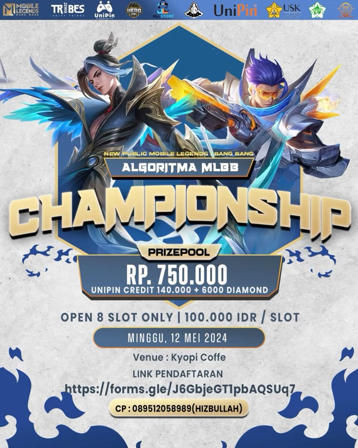 Brosur Turnamen Mobile Legends 2025